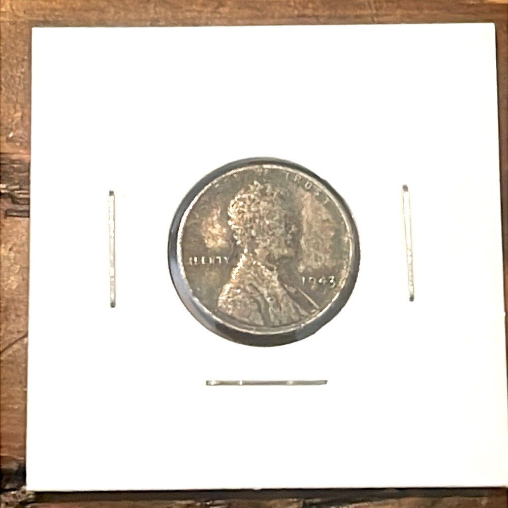 Valuable Early 1943 Steel Wheat Penny- Great Grader- $300 Book Value.